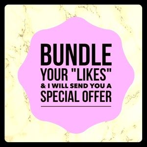 Welcome! Bundle your likes, and I’ll send an offer